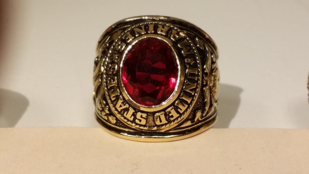 Marine corps class new arrivals ring