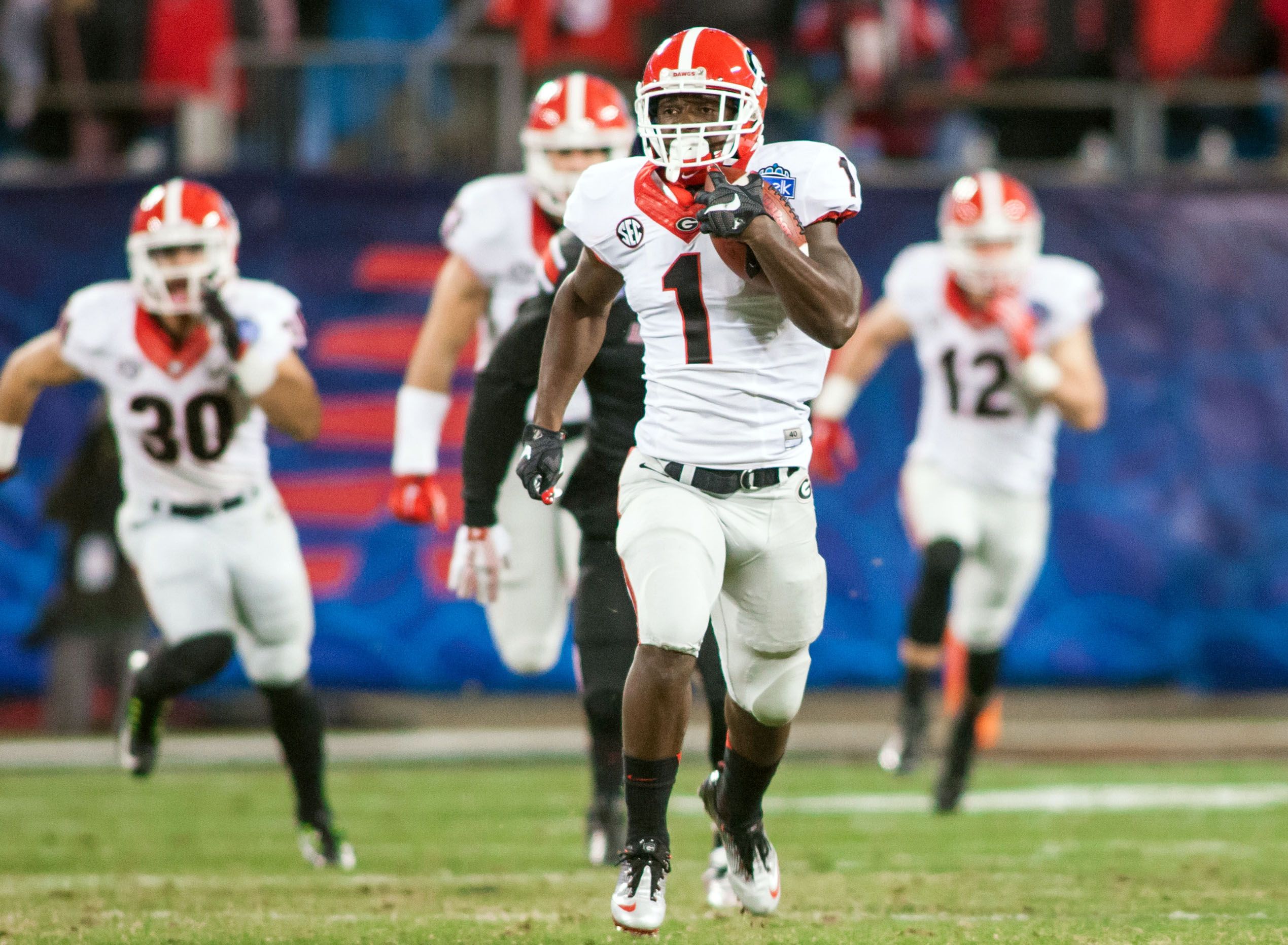 Nick Chubb, Todd Gurley, Georgial Bulldogs, Herschel Walker, Sony