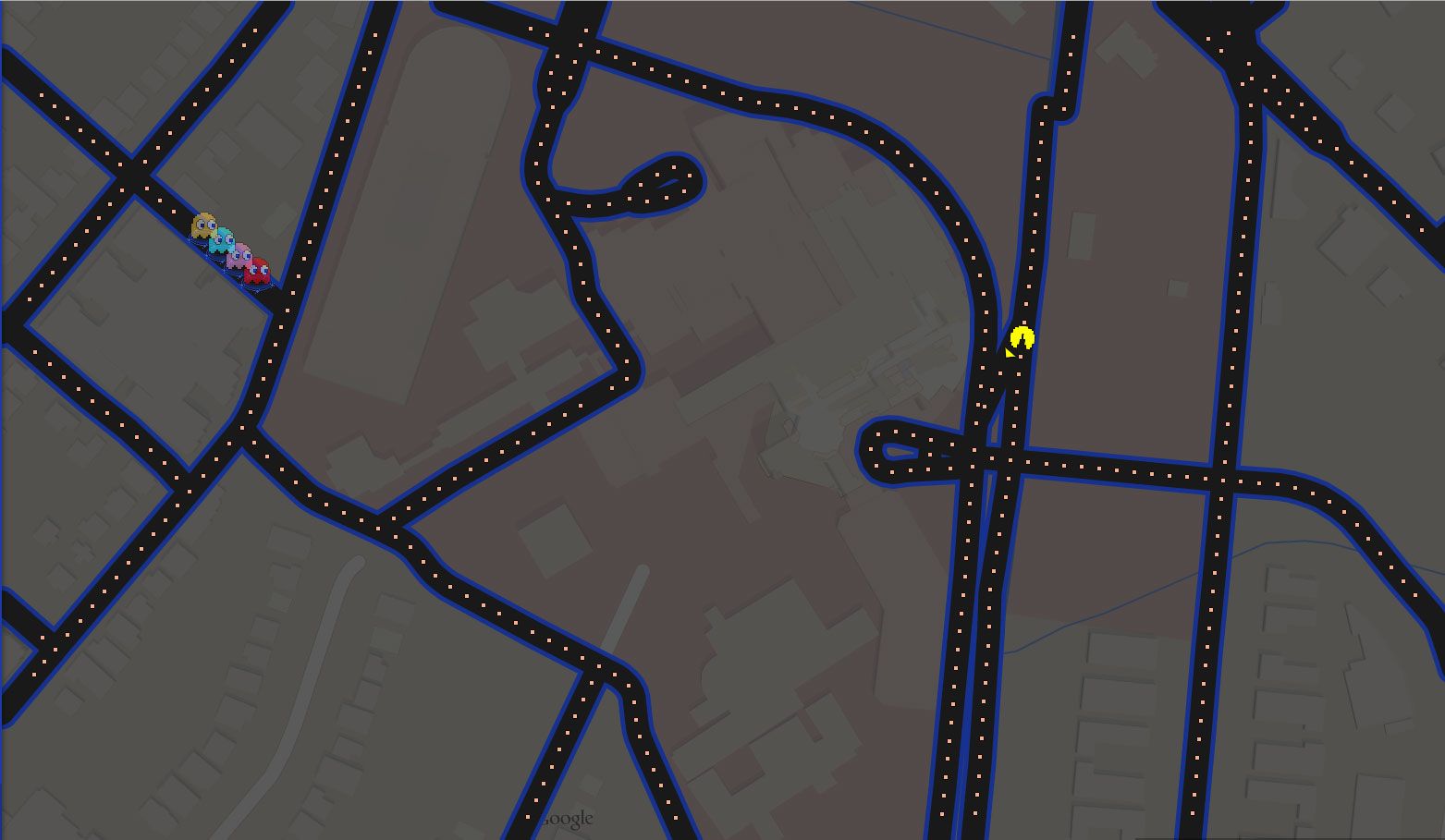 No Google Maps agora pode jogar Pac-Man 