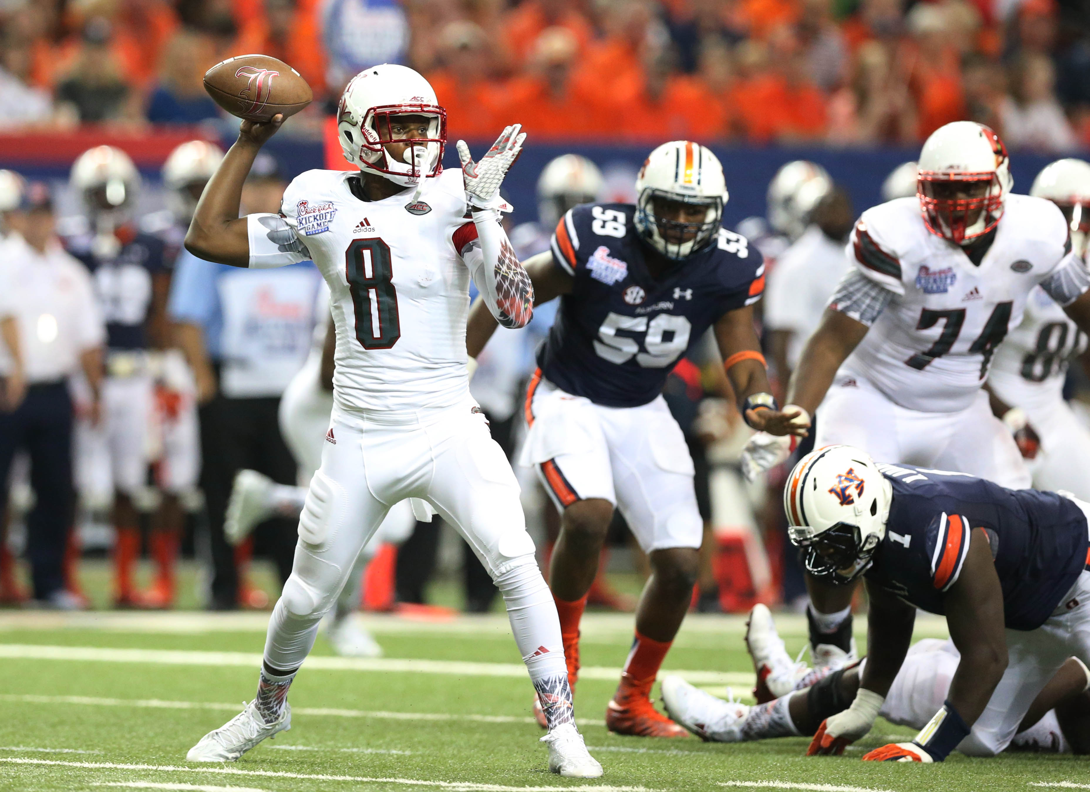 Watch as Lamar Jackson learns Louisville football program is