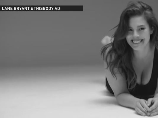 Lane Bryant ad starring plus-size model Ashley Graham barred by
