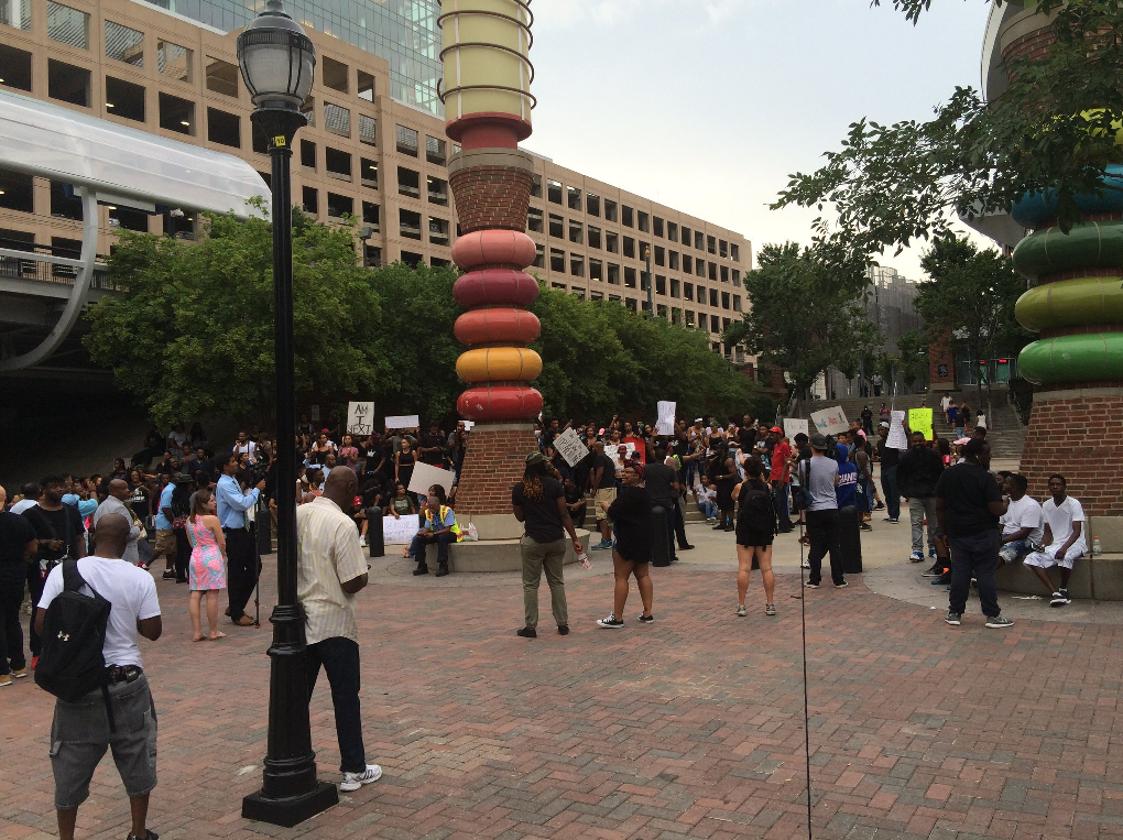 Black Lives Matter Protesters In Charlotte | wfmynews2.com