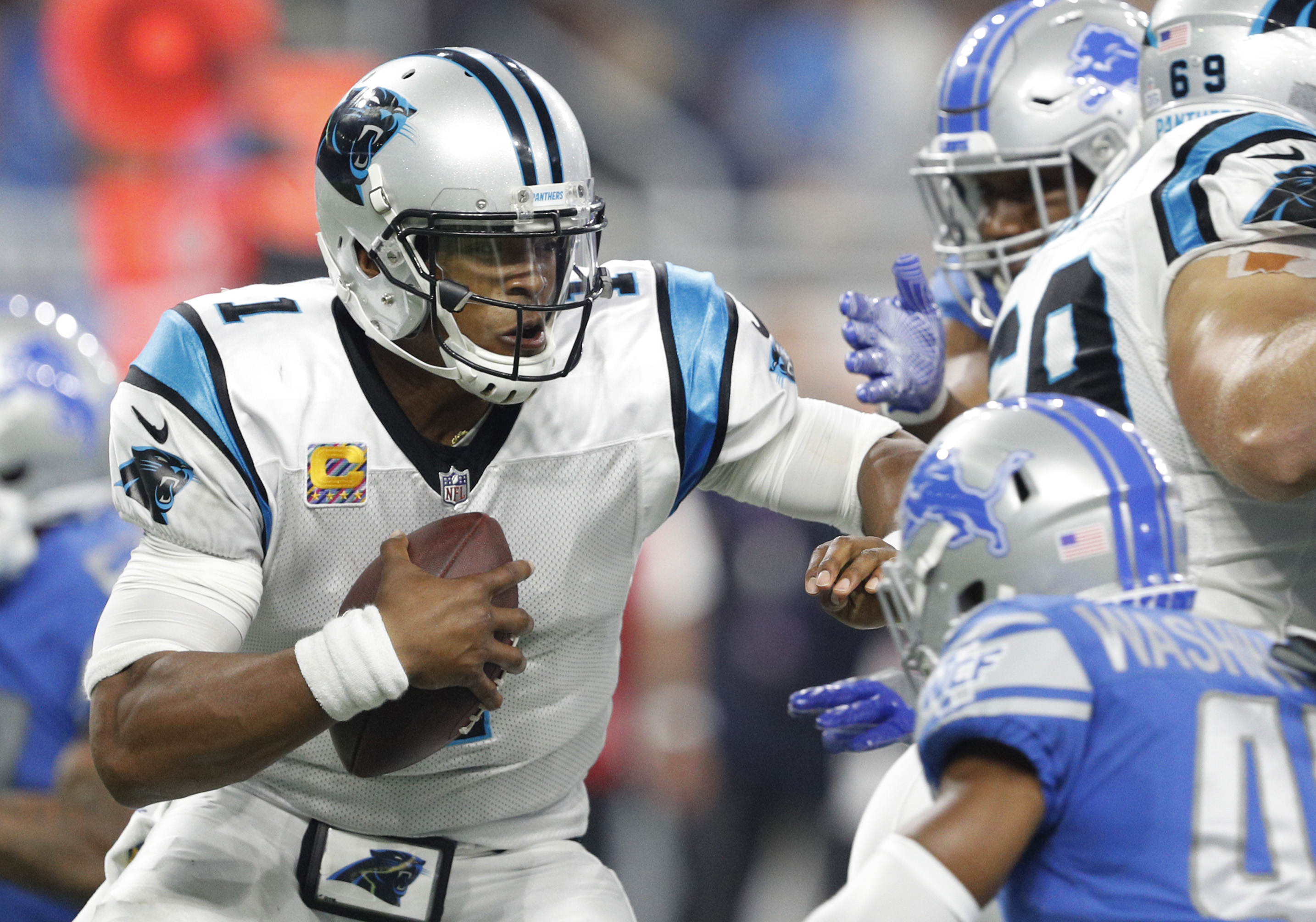 In 2017, the 3 - 1 Detroit Lions hosted the Carolina Panthers in