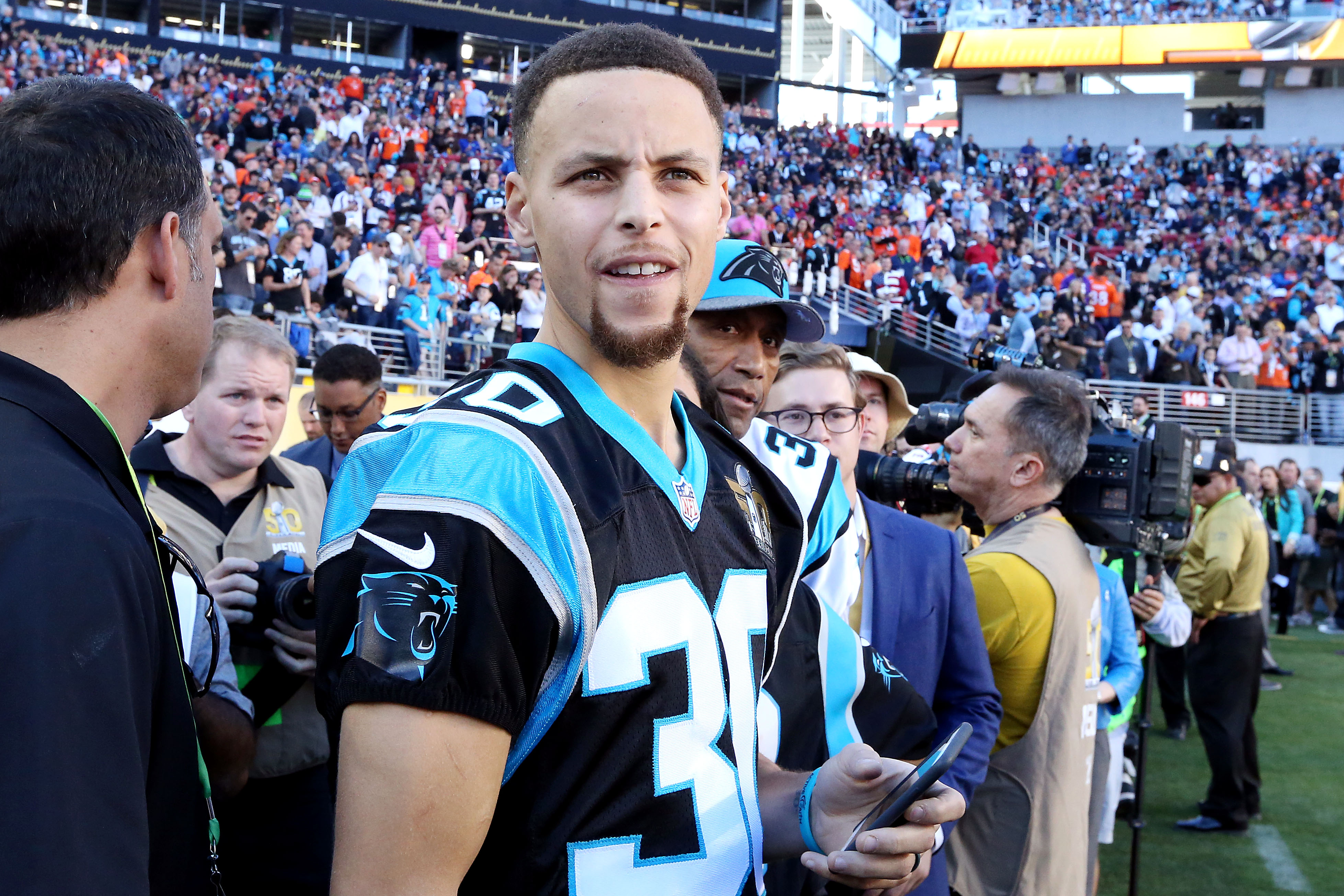 'I want in!' | Stephen Curry shows support for Diddy's campaign to buy the Panthers