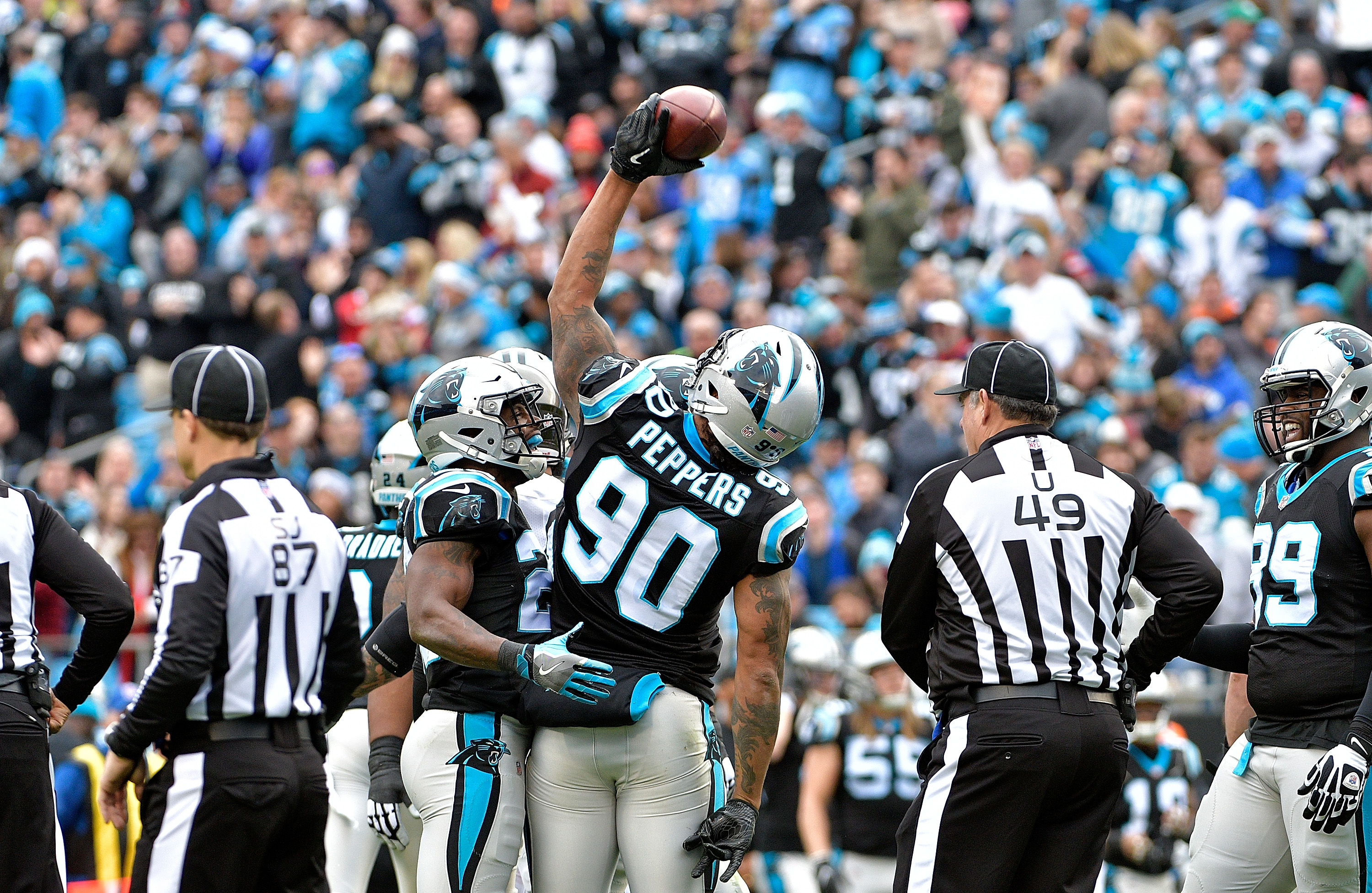 Panthers clinch playoff spot with win over Bucs