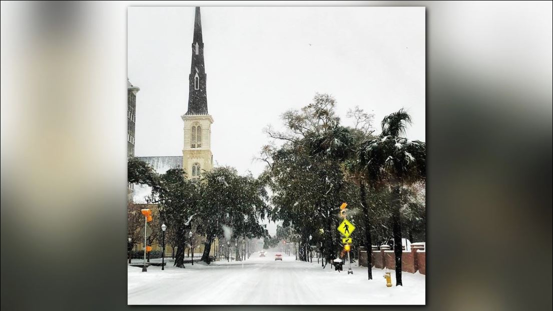 Charleston Hunkers Down, Enjoys 'Wonder' Of Historic Snowstorm