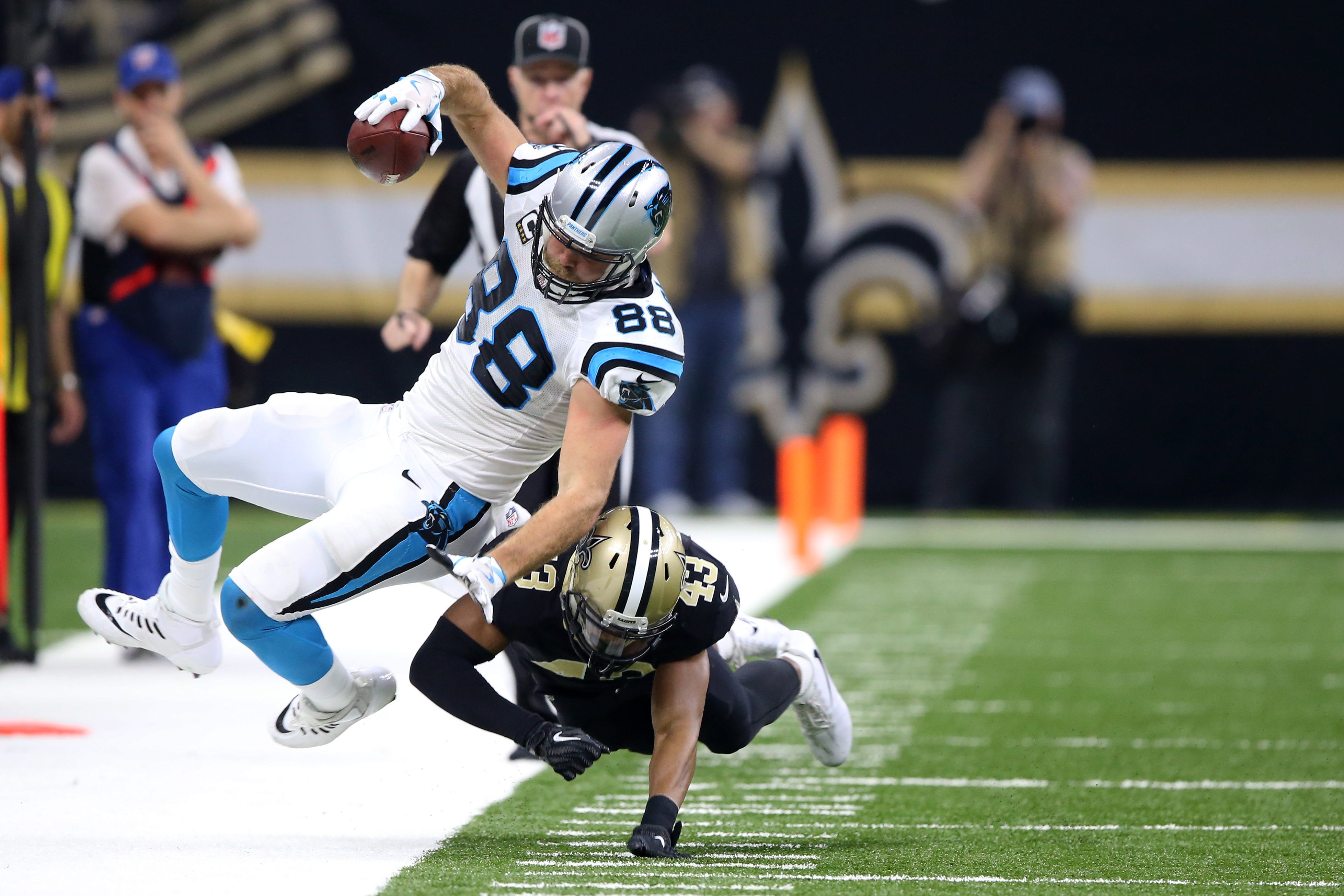 Panthers come up short against Saints